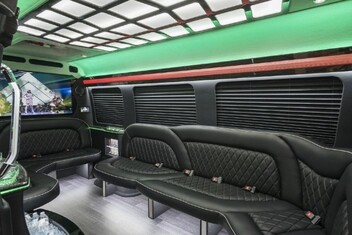Compton Sprinter Party Bus Interior