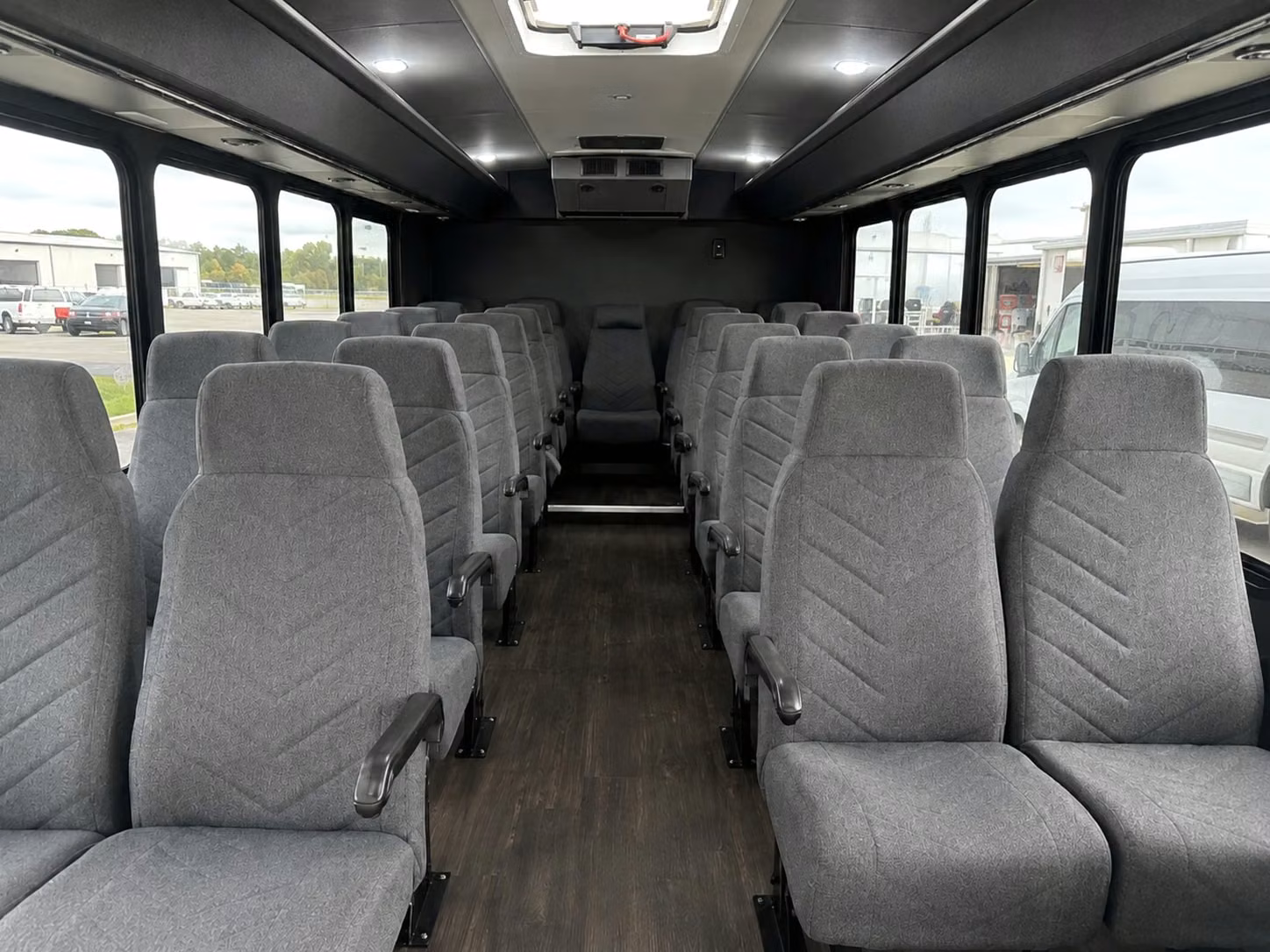 20 passenger minibus inside
