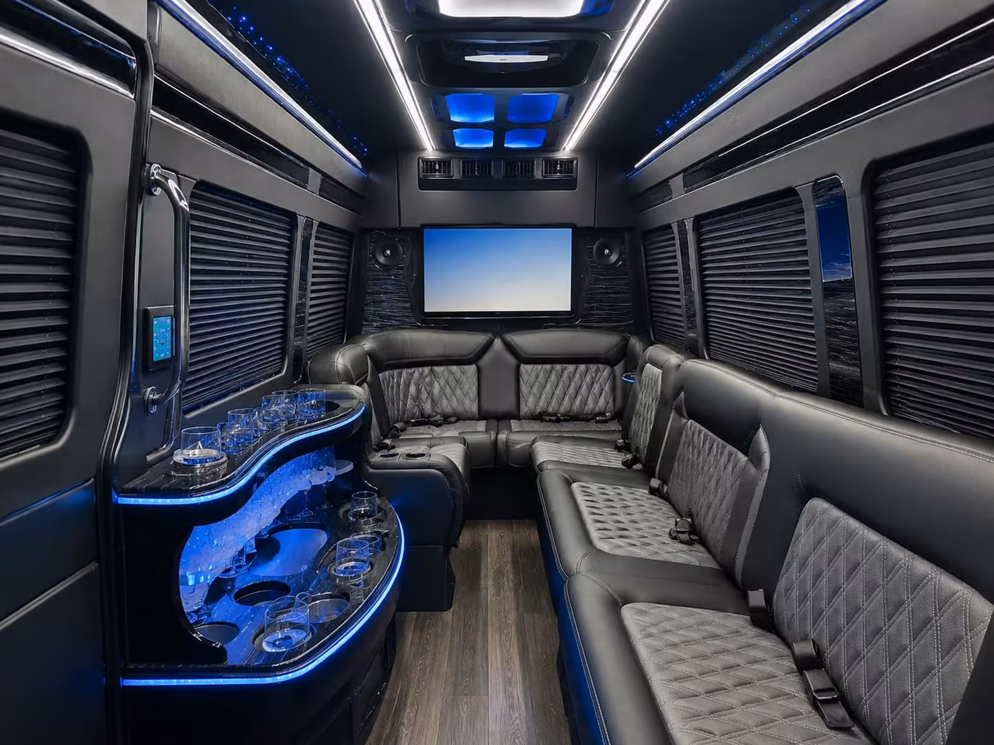bus rental options for compton trips