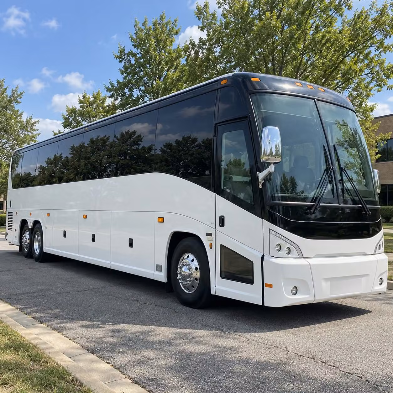 charter buses for large prom groups traveling across los angeles county