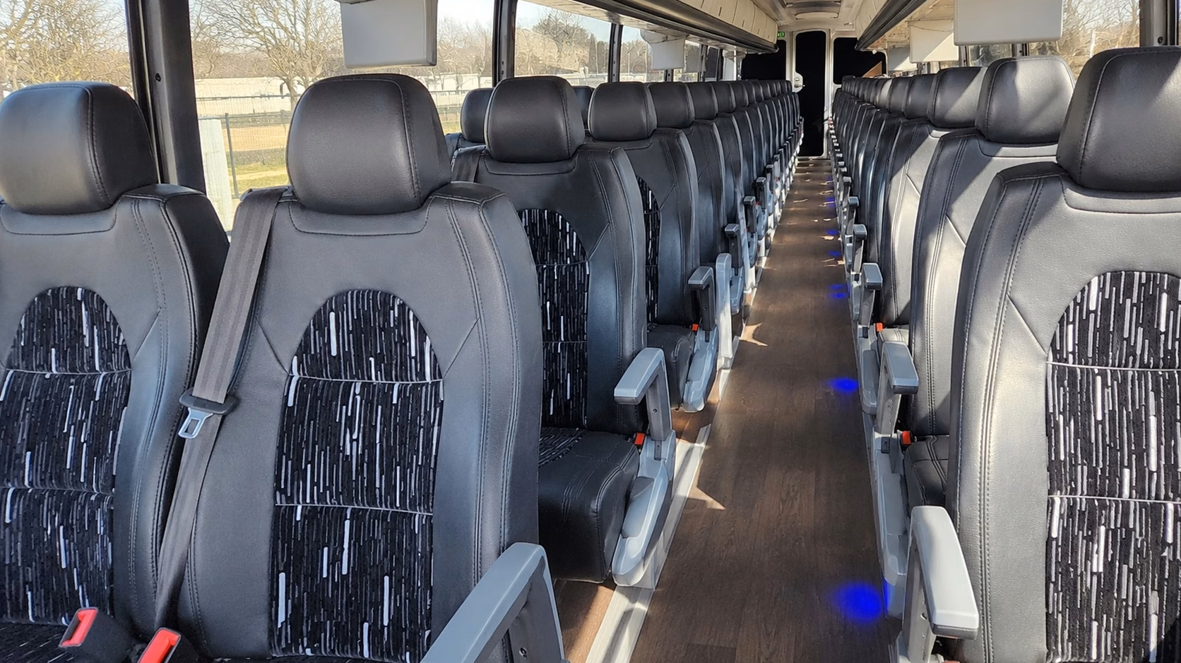 how bus type changes charter bus prices in compton california