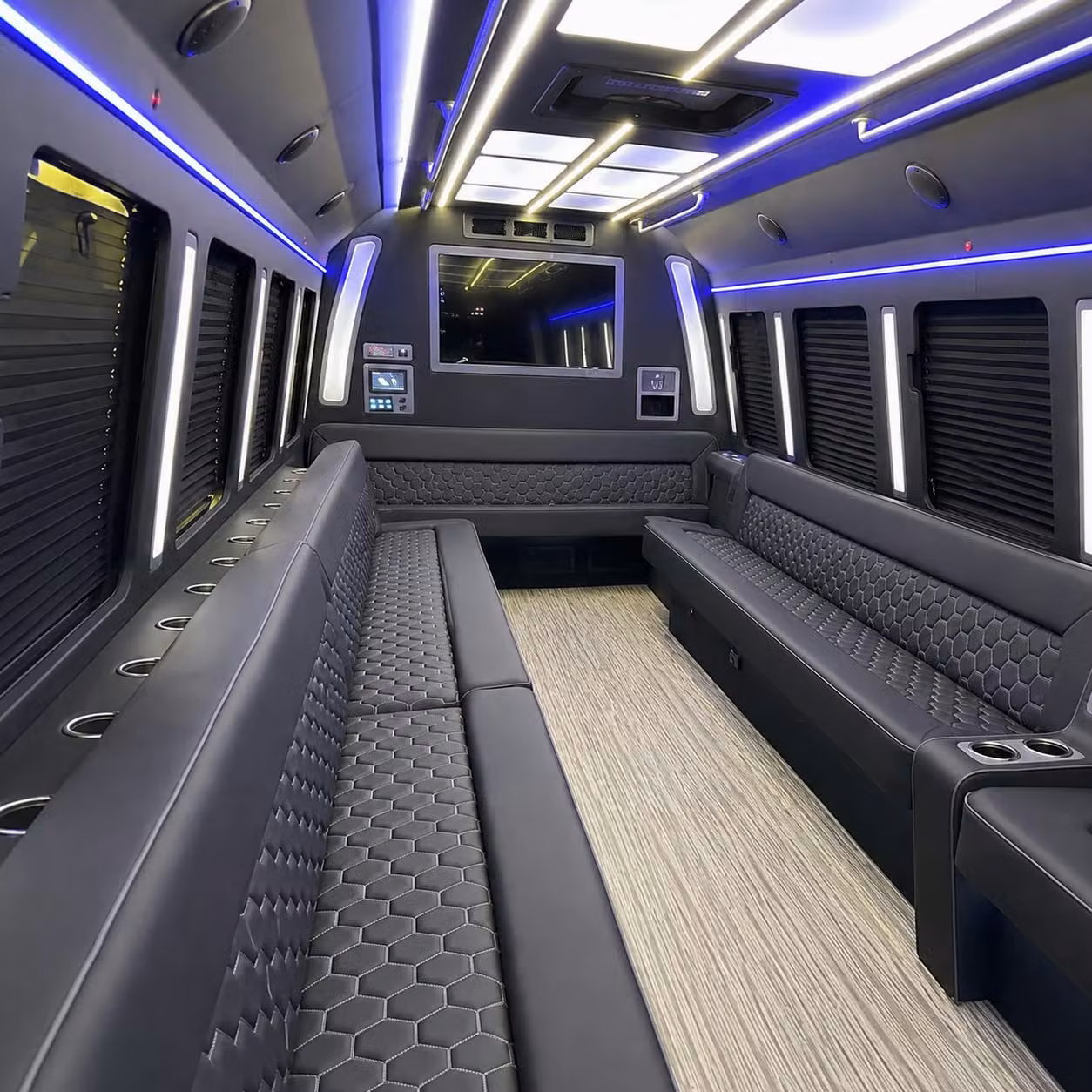 party bus interior