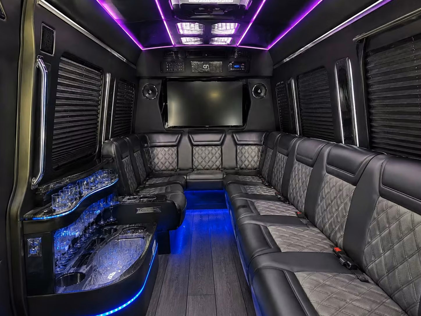 sprinter van transportation for groups and events across compton